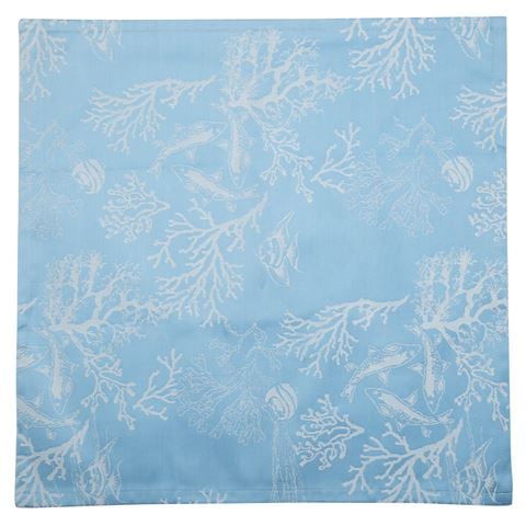 Garnier-Thiebaut - Mille Coraux Ocean Napkin 55x55cm