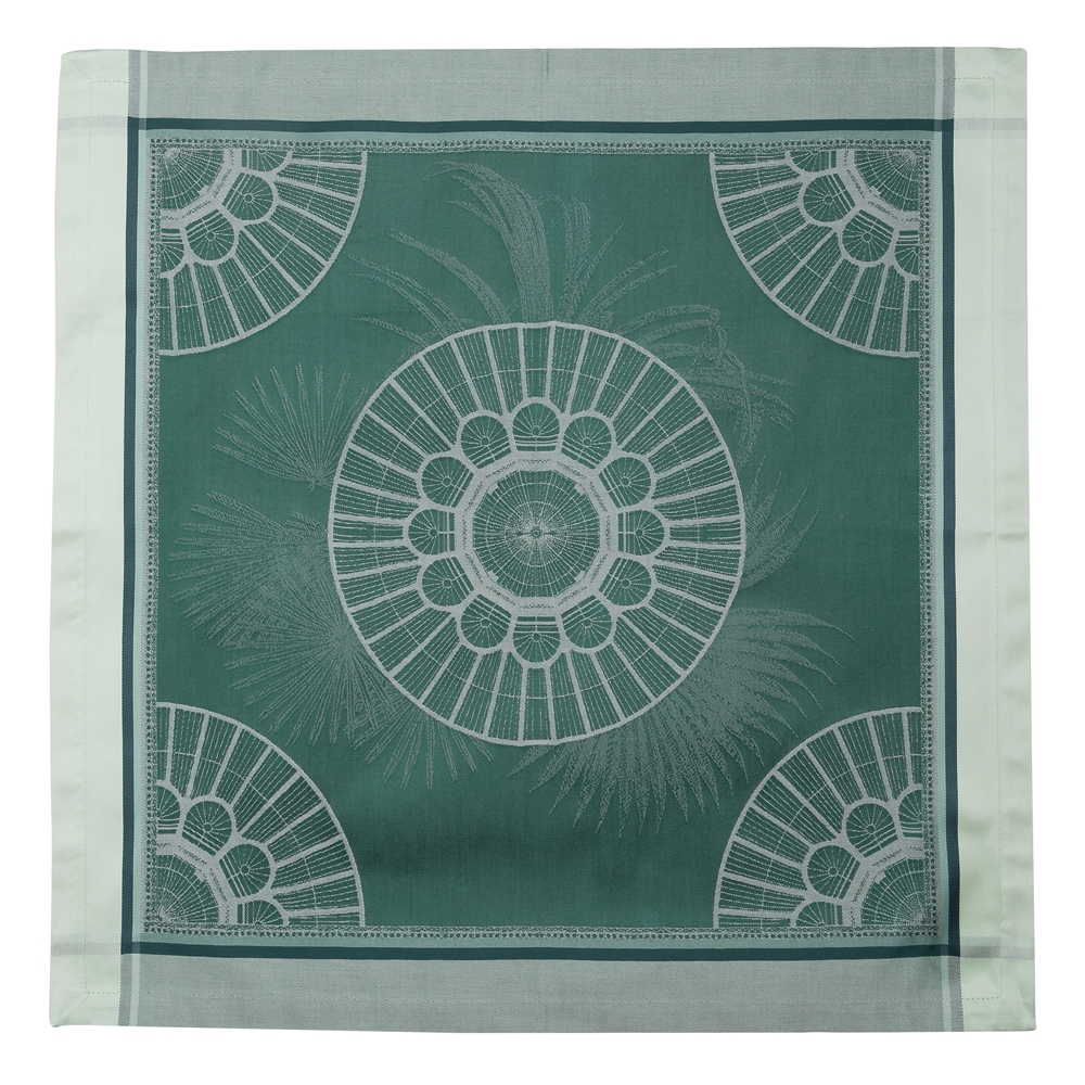 GarnierThiebaut Serres Royales Napkin Vert 54x54cm Peter's of