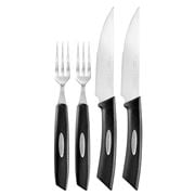 Scanpan - Classic Texas Steak Knife & Fork Set 4pce
