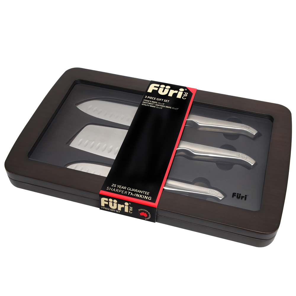 Furi Pro Asian Knife Set 3pce Peter's of Kensington