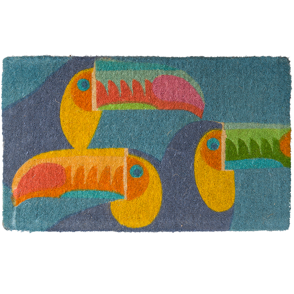 Doormat Designs Toucans Natural Coir Door Mat Peter S Of