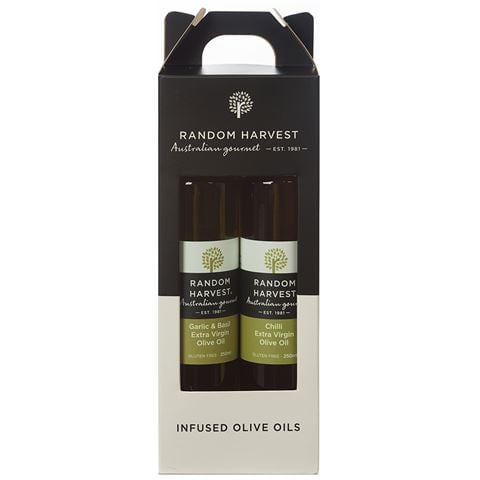 Random Harvest - Infused Olive Oils Carry Case 2pce