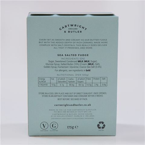 Apromo - Sea Salted Caramel Fudge 175g