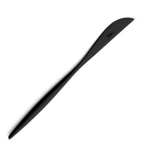 Cutipol Moon Matt Black Dinner Knife - Peter's of Kensington