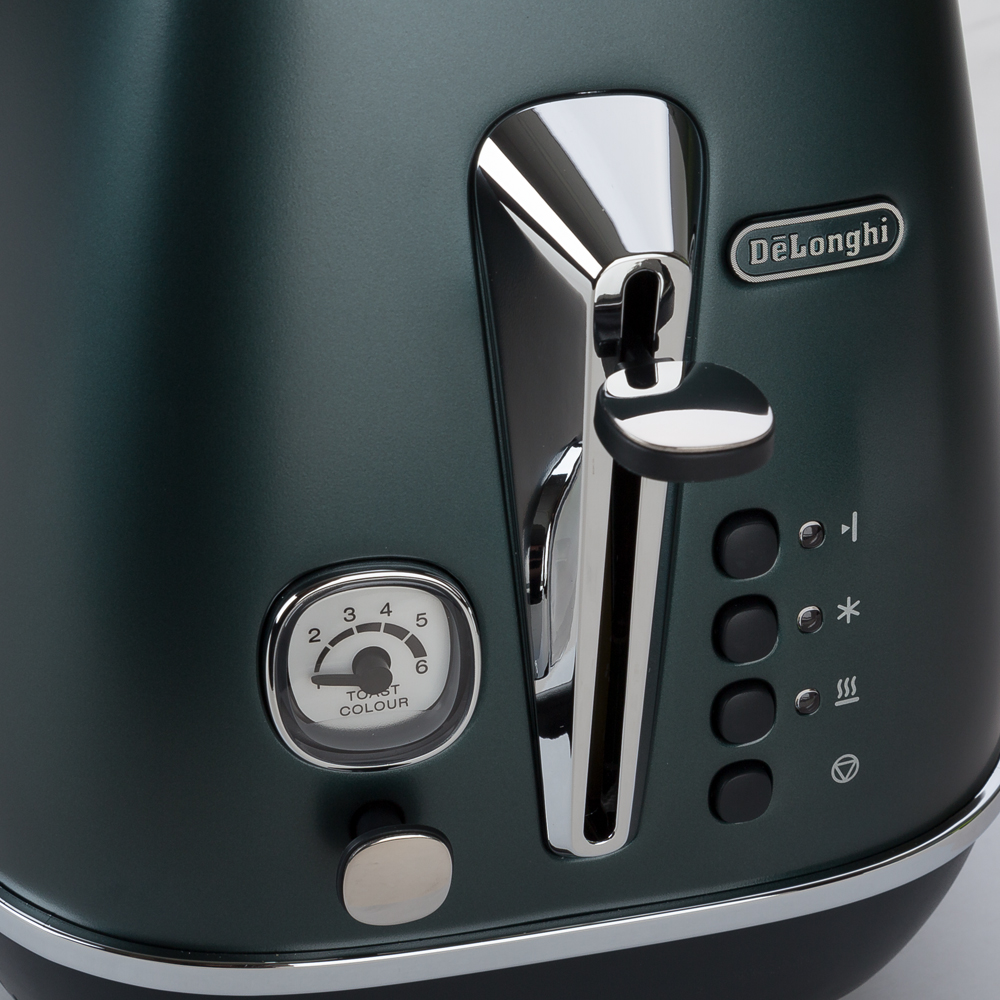 NEW DeLonghi Distinta Flair Two Slice Toaster CTI2003 Green eBay