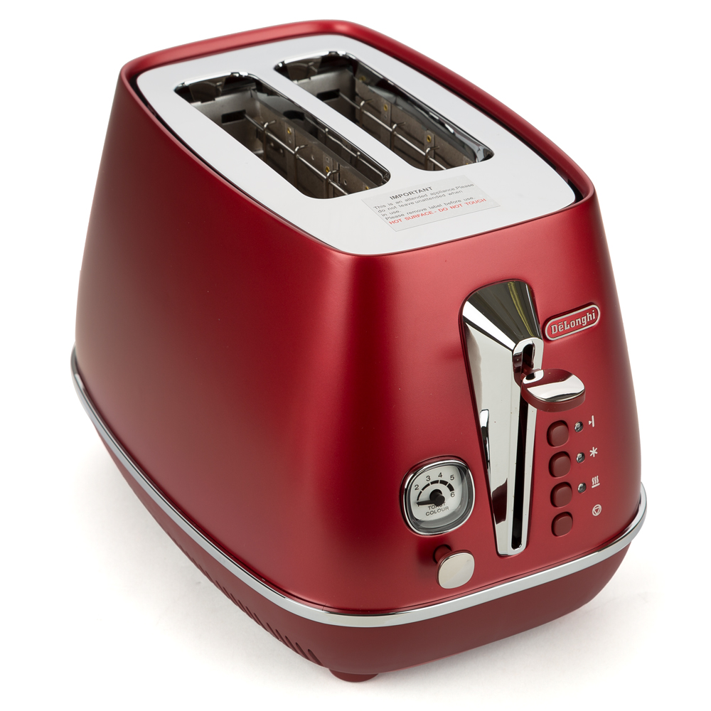 NEW DeLonghi Distinta Flair Two Slice Toaster CTI2003 Red eBay