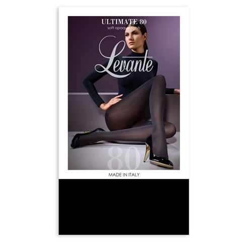 Levante - Ultimate 80 Soft Opaque Tights Nero Medium