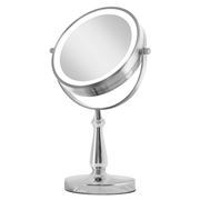 Zadro - Lighted Vanity Mirror Chrome with 1x/8x Magnific.