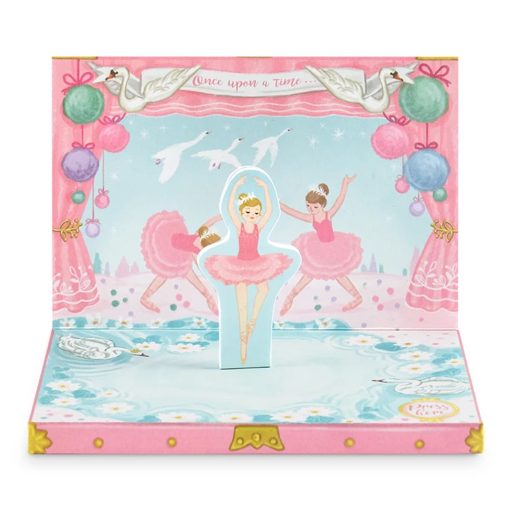 Music Box Card Ballerina Dream Music Box Card Peter's of Kensington