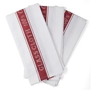 Rans - Glass Cloth Set Red 3pce