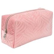 A.Trends - Cosmetic Bag Velvet Pink