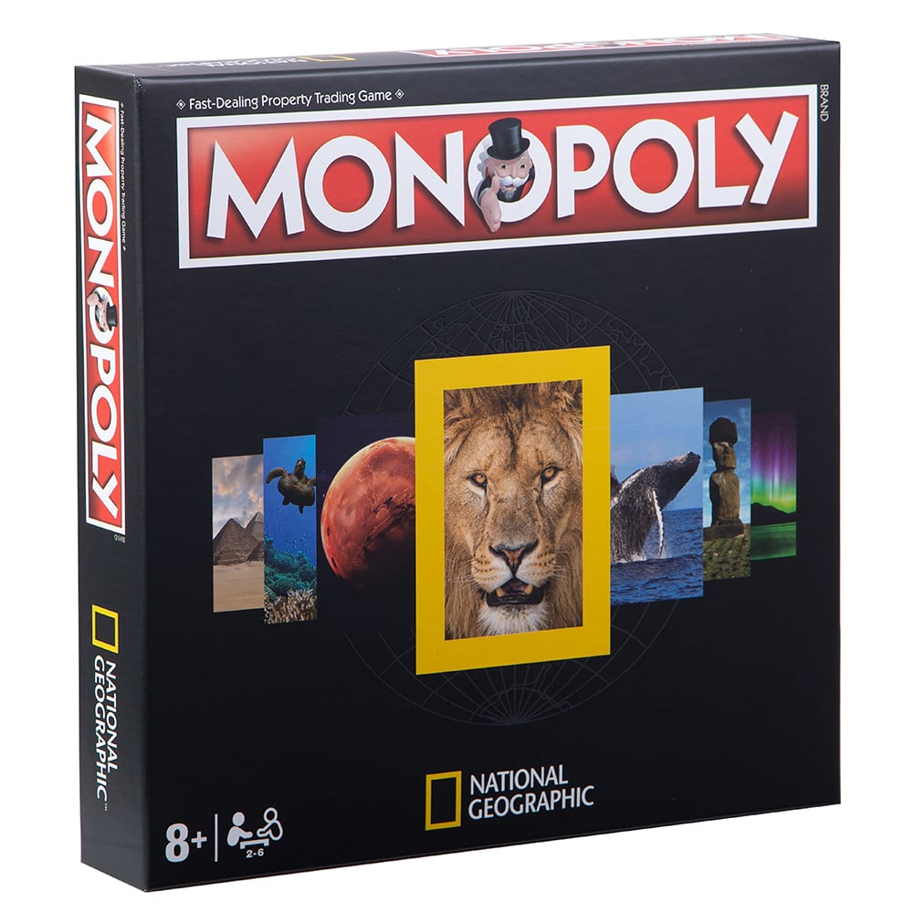 Games National Geographic Monopoly Peter's of Kensington