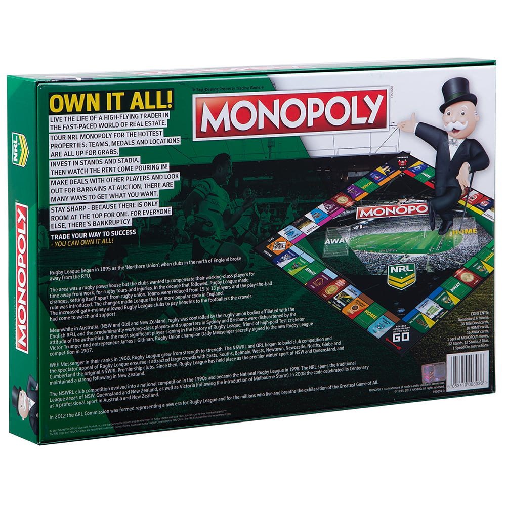 Games - NRL Monopoly | Peter's of Kensington