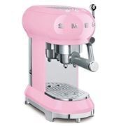 Smeg - 50's Retro Espresso Coffee Machine ECF01 Pink