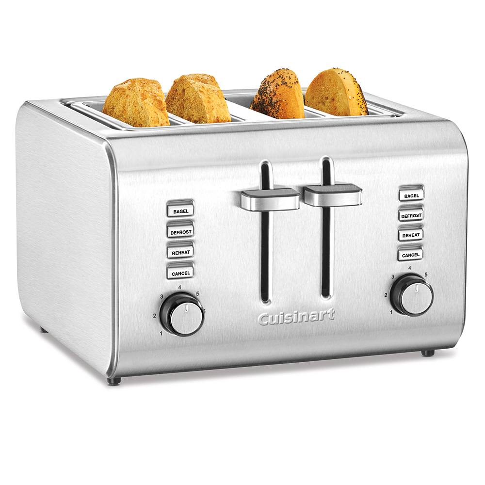 NEW Cuisinart 4 Slice Toaster CPT10A Stainless Steel eBay