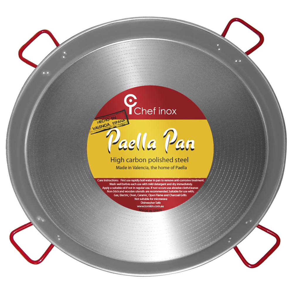 Garcima - Paella Pan High Carbon Polished Steel 90cm | Peter's of ...