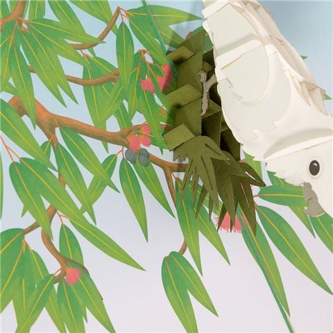 Colorpop - Cockatoo Bird Greeting Card