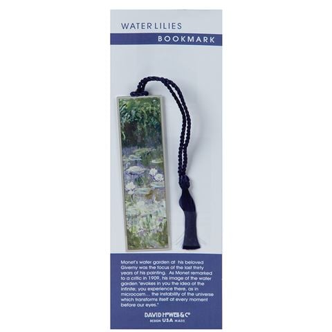 David Howell And Company - Water Lilies Bookmark