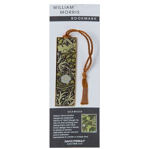 David Howell And Company William Morris Seaweed Bookmark - Peter's of Kensington