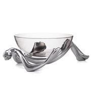 Carrol Boyes - Reclining Glass Bowl & Stand