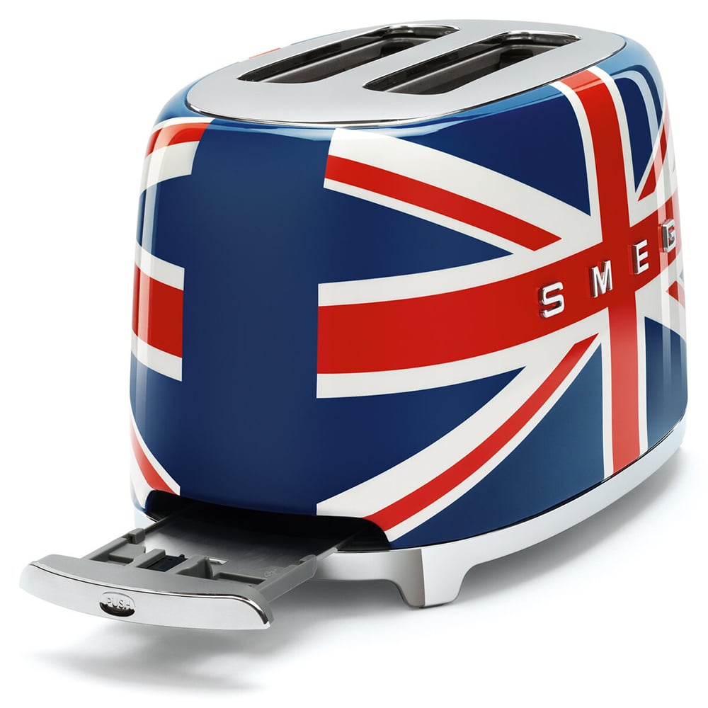 Smeg Union Jack TwoSlice Toaster TSF01 Peter's of Kensington