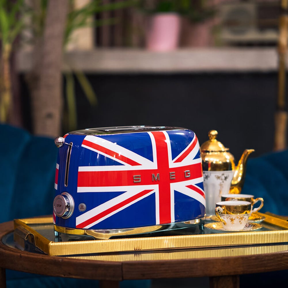 Smeg Union Jack TwoSlice Toaster TSF01 Peter's of Kensington