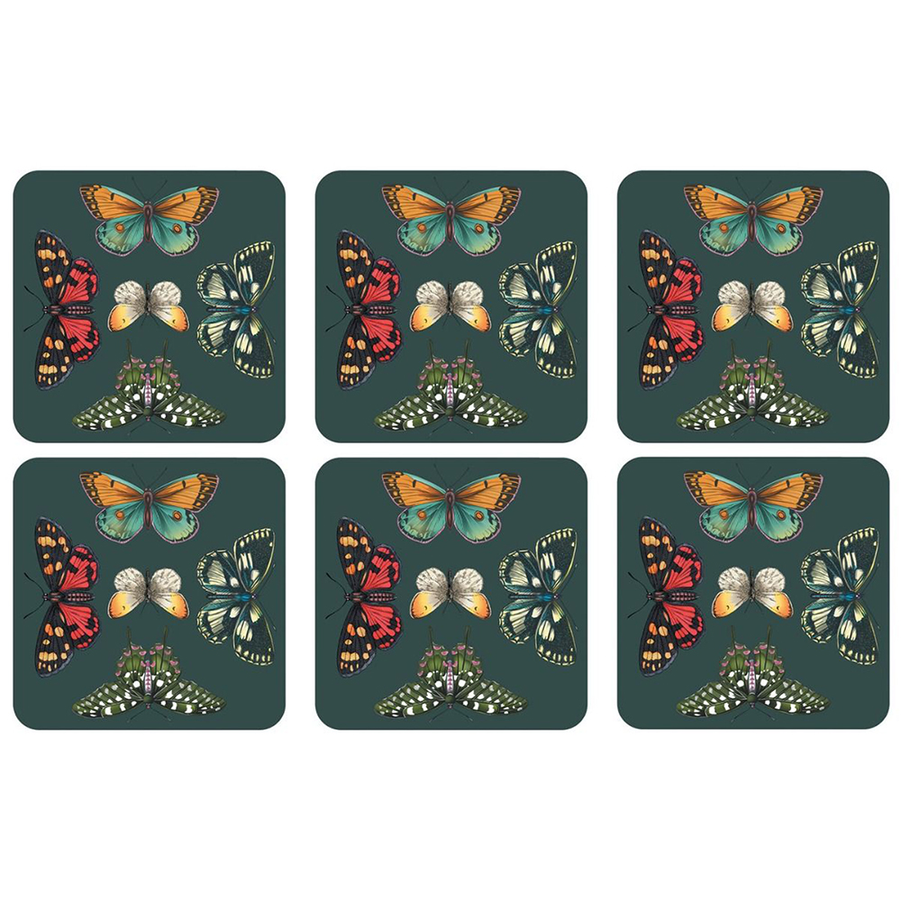 Pimpernel Botanic Garden Harmony Coaster Set 6pce Peter's of Kensington