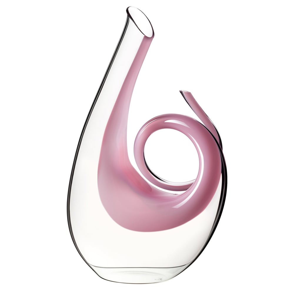 Riedel Curly Magnum Decanter Pink Peter's of Kensington