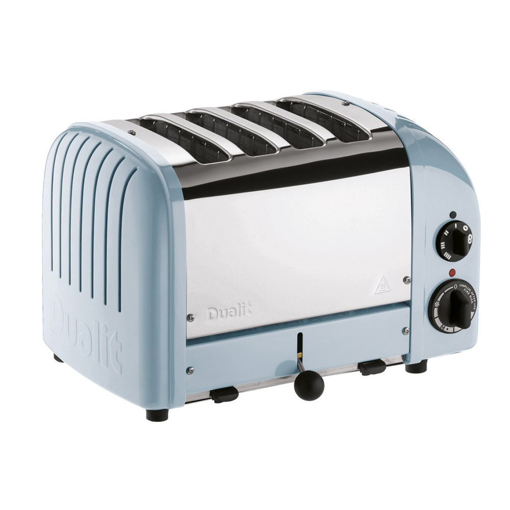 Dualit NewGen Four Slice Toaster DU04 Glacier Blue Peter's of Kensington