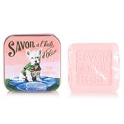 La Savonnerie De Nyons - Westie Dog Rose Tinned Soap 100g
