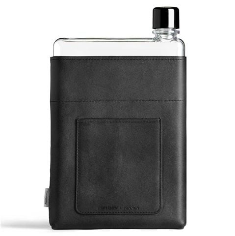 Memobottle - A5 Leather Sleeve Black