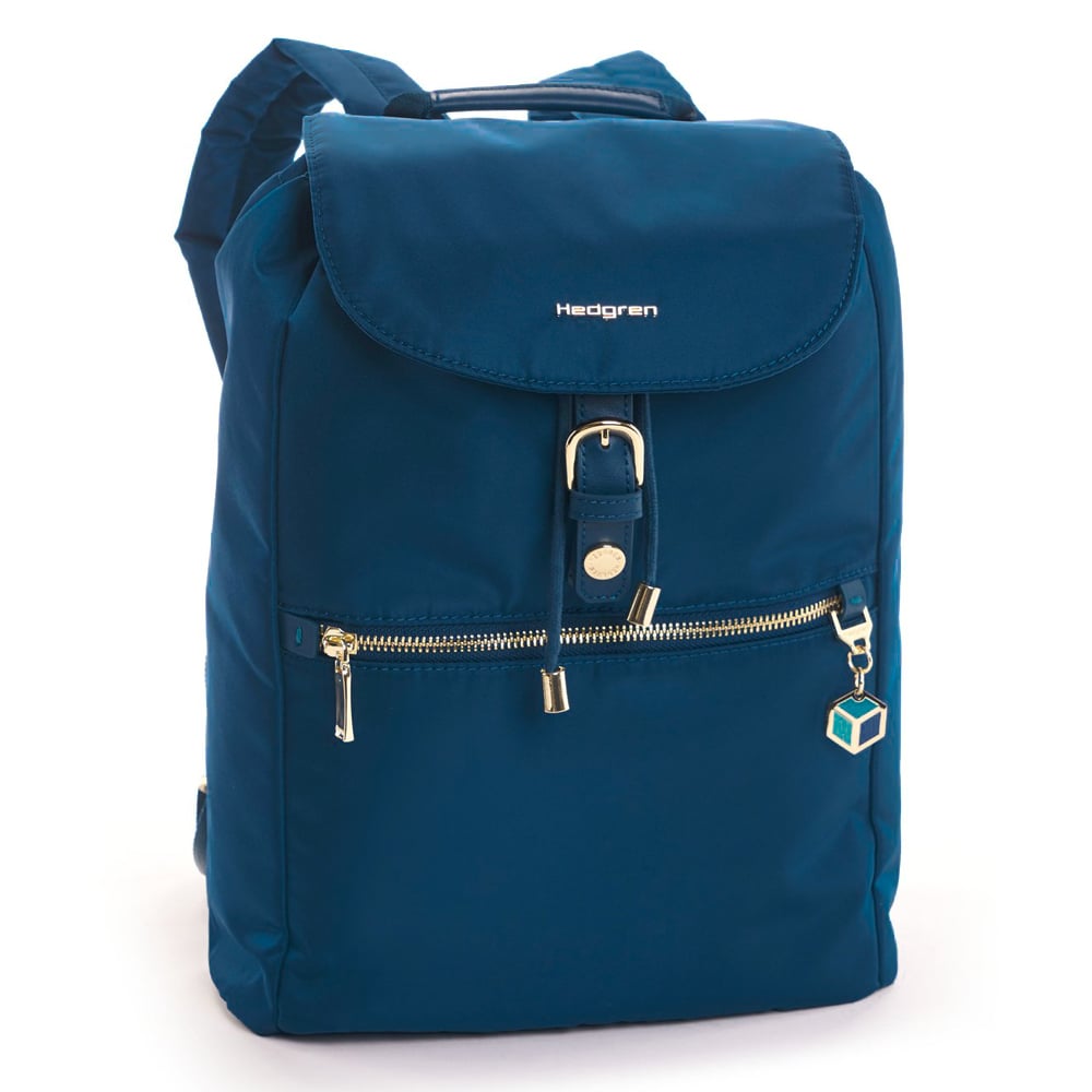 Hedgren Charm Revelation Backpack W Flap Nautical Blue