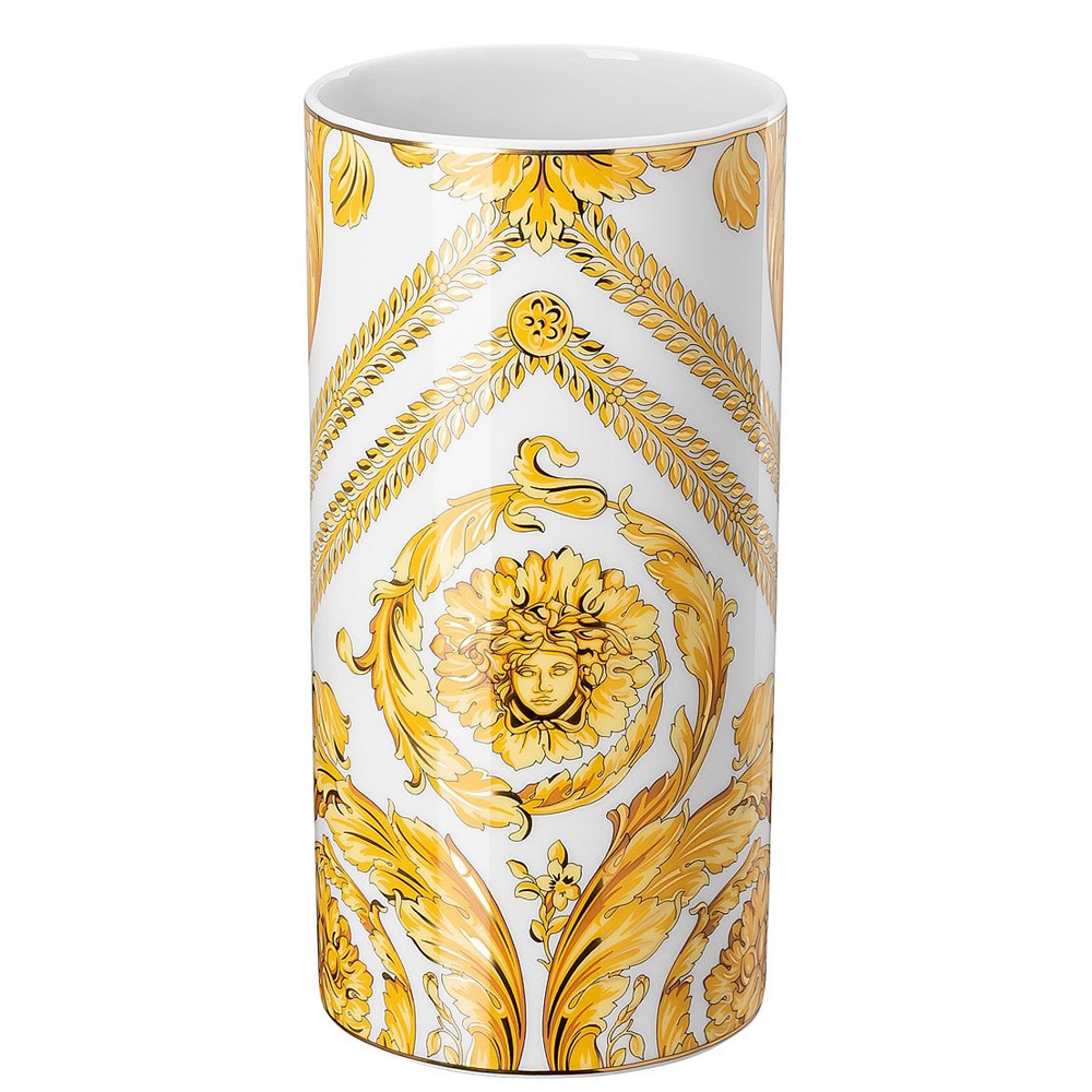 Rosenthal Versace Medusa Rhapsody Vase 24cm Peter's of Kensington