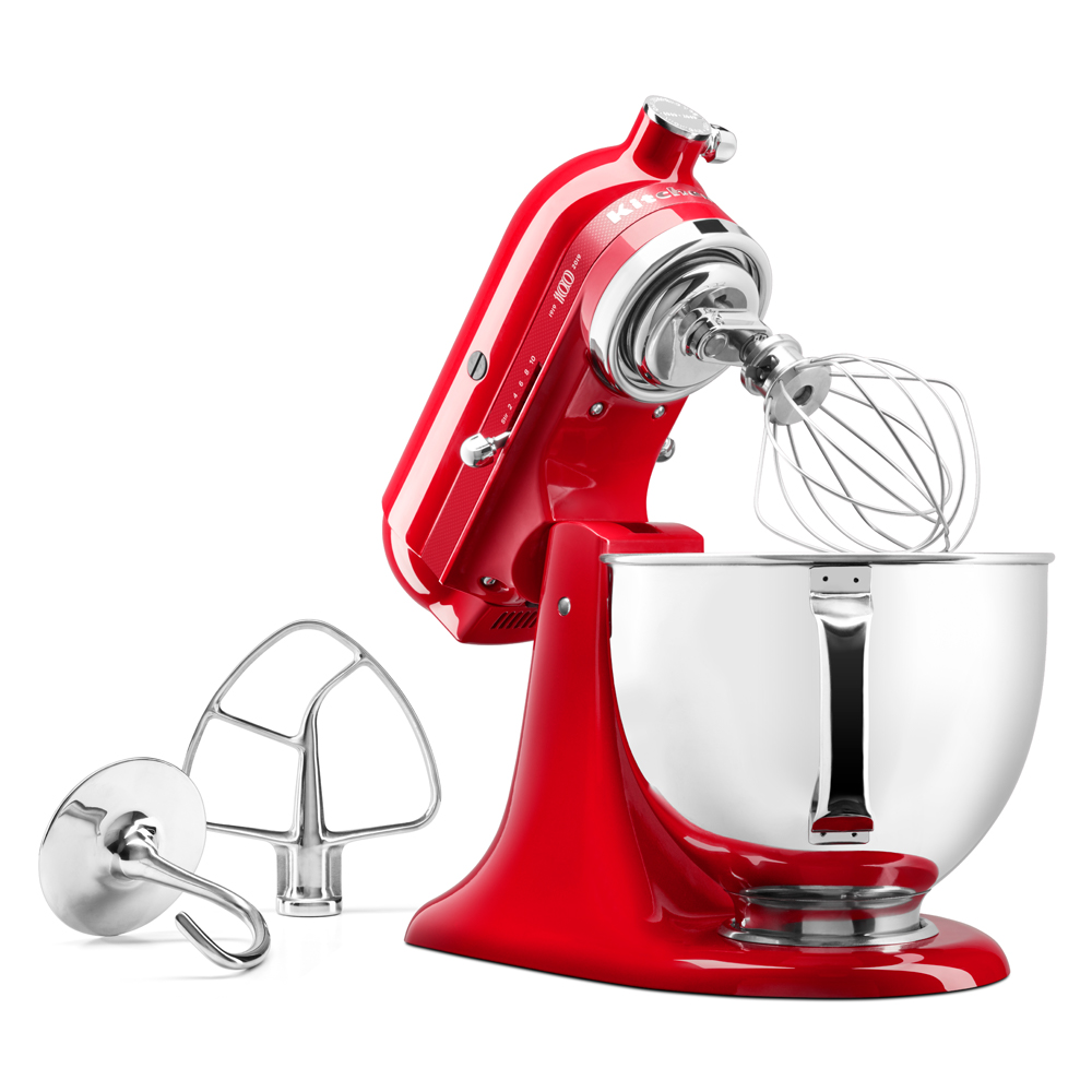 KitchenAid KSM180 100 Year Queen Of Hearts Mixer P/Red Peter's of
