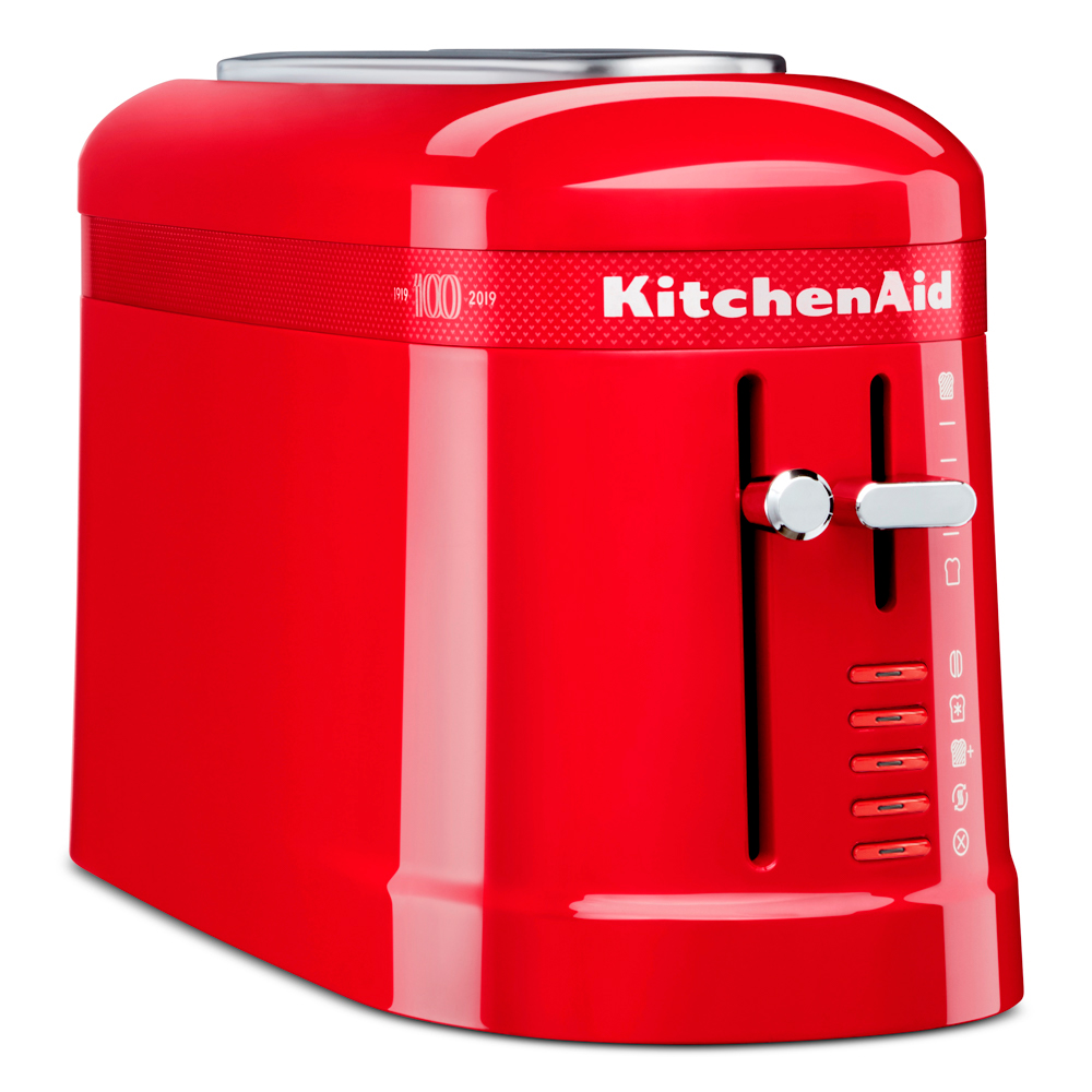 KitchenAid 100 Year Queen Of Hearts Slice Toaster P/Red