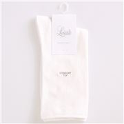 Levante - Comfort Top Socks White