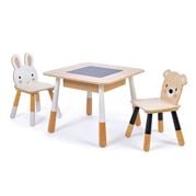 Tender Leaf - Forest Wooden Table And 2 Chairs 3pce