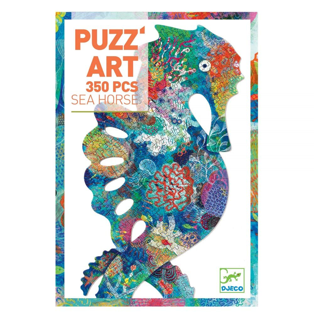 Djeco Puzz' Art Sea Horse Puzzle 350pce Peter's of Kensington
