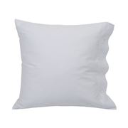Lexington - 5 Star Tencel Pillowcase Wht/Blue Stripe 65x65cm
