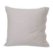 Lexington - 5 Star Tencel Pillowcase Beige/Wt Stripe 65x65cm