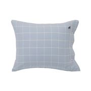 Lexington - 5 Star Flannel Pillowcase Blue & White 50x75cm
