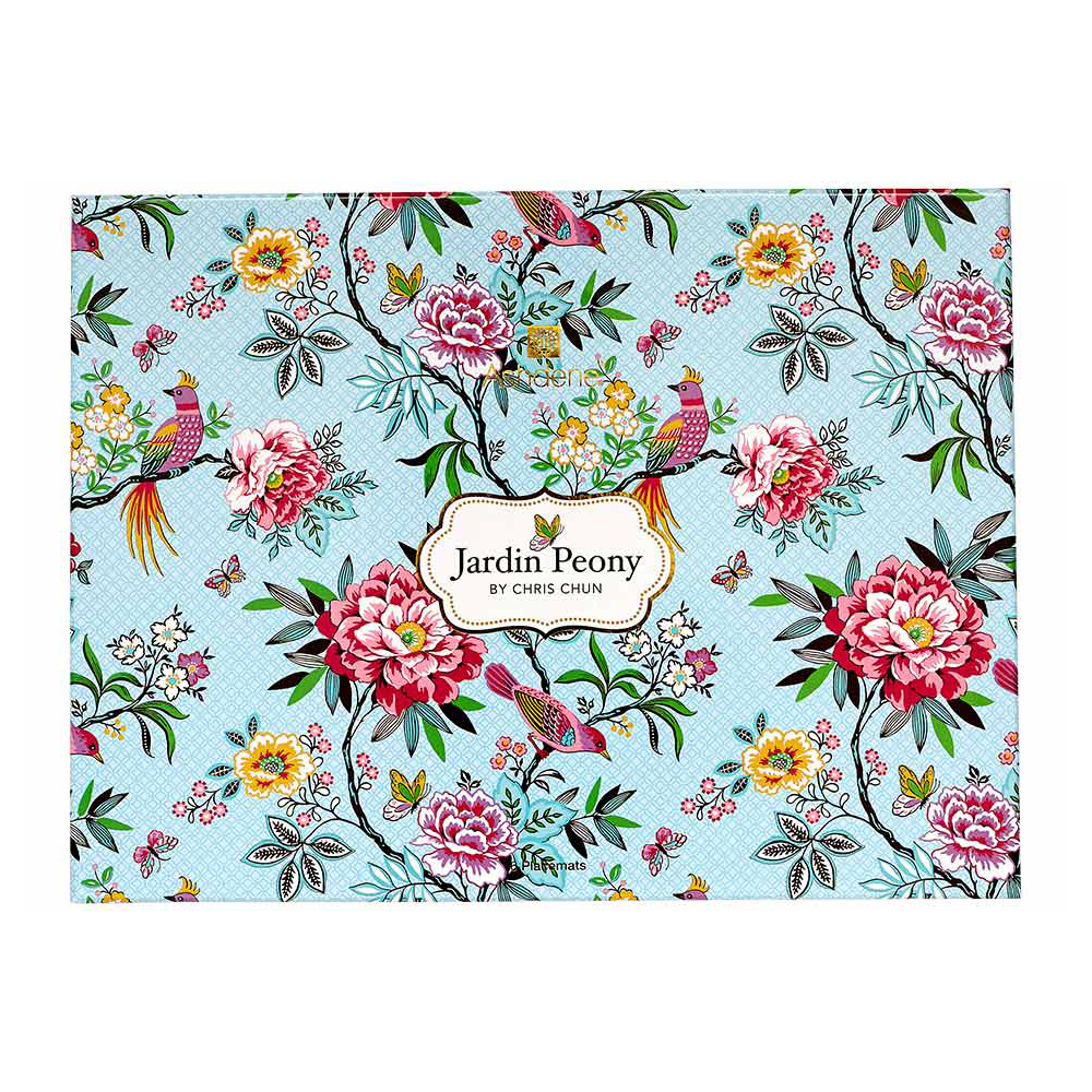 Ashdene Jardin Peony Placemat Set 6pce Peter's of Kensington
