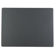 Vacavaliente - Recycled Leather Placemat Rectangle Charcoal