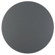 Vacavaliente - Recycled Leather Placemat Circle Charcoal