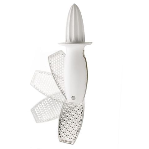 Guzzini - Lemon Juicer And Zester Squeeze & Grate Grey/White