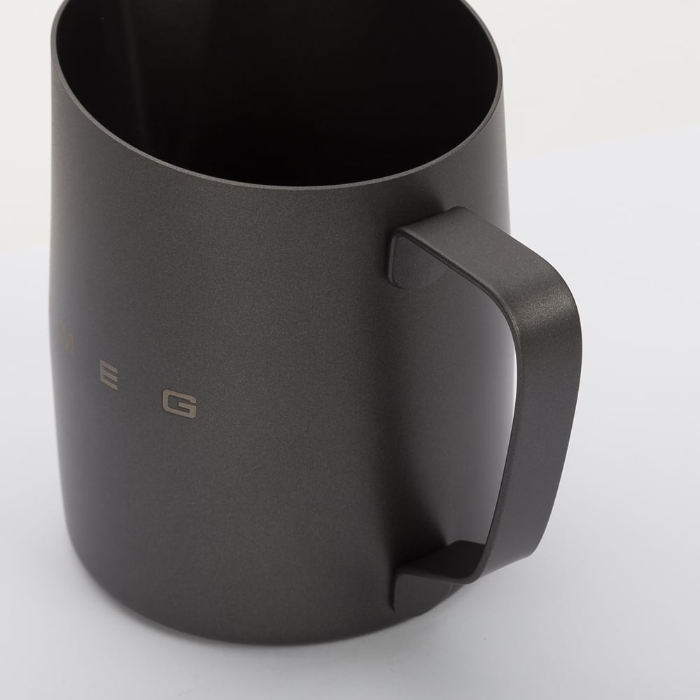 Smeg Milk Jug Black 600ml Peter's of Kensington