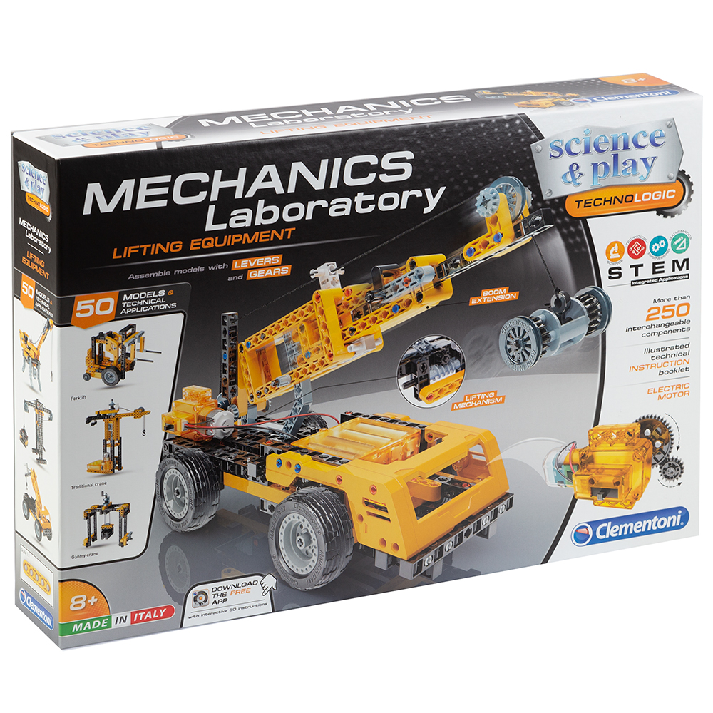 Clementoni Mechanics Lab Lifting Equipment Peter's of Kensington