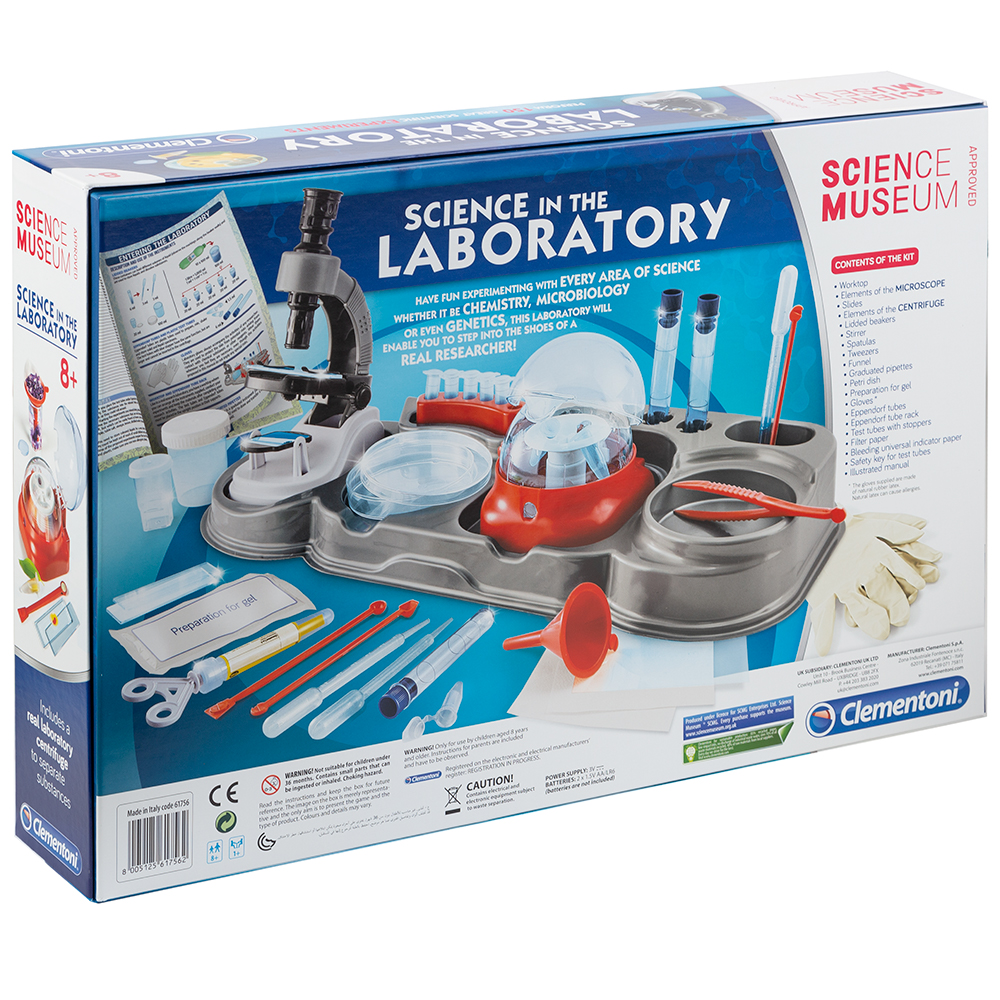 Clementoni Science In The Laboratory Kit Peter's of Kensington