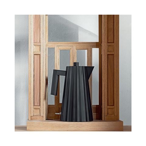 Alessi - Plisse Electric Kettle Black 1.7L