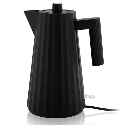 Alessi - Plisse Electric Kettle Black 1.7L
